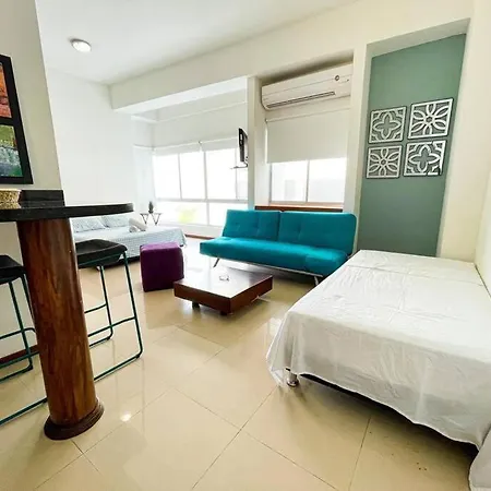 Estudio Placentero Con Agua Caliente Y Cerca A La Playa Cartagena