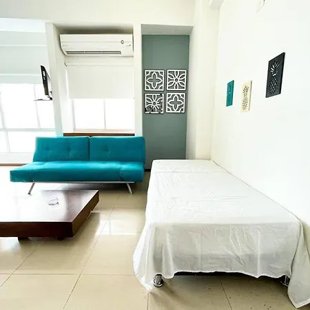 Estudio Placentero Con Agua Caliente Y Cerca A La Playa